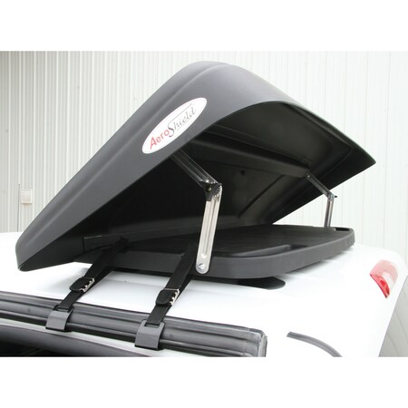 Icon Icon 01216 AeroShield Wind Deflector WD500 - 48" x 22", Black 01216